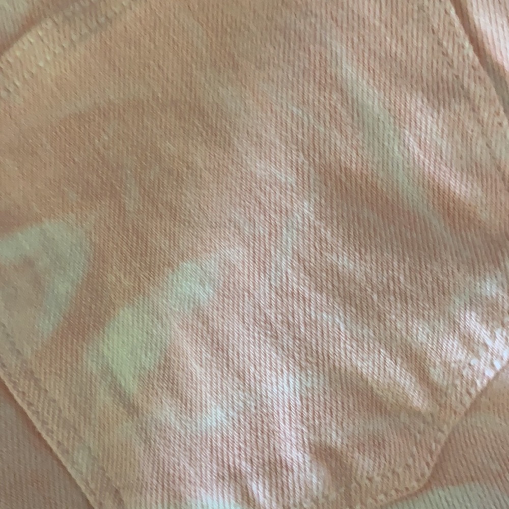 Lucky Brand Blushing Bride Tie-Dye Ava Crop Jeans #21 - Picture 6 of 6